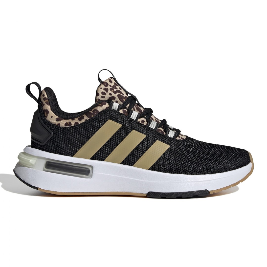 Tenis adidas preto fashion e dourado zx flux